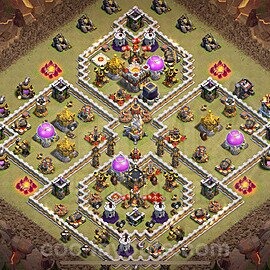 TH11 CWL Base · Anti Air / Hybrid #069