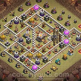 TH11 CWL Base · Anti Air #099