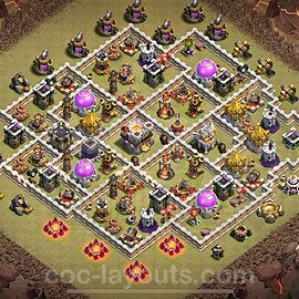 TH11 CWL Base · Anti Air / Hybrid #045