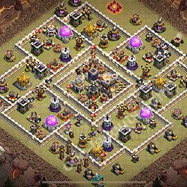 TH11 CWL Base · Anti 3 / Anti Air #031