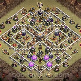 TH11 CWL Base · Anti 3 / Anti Air #053
