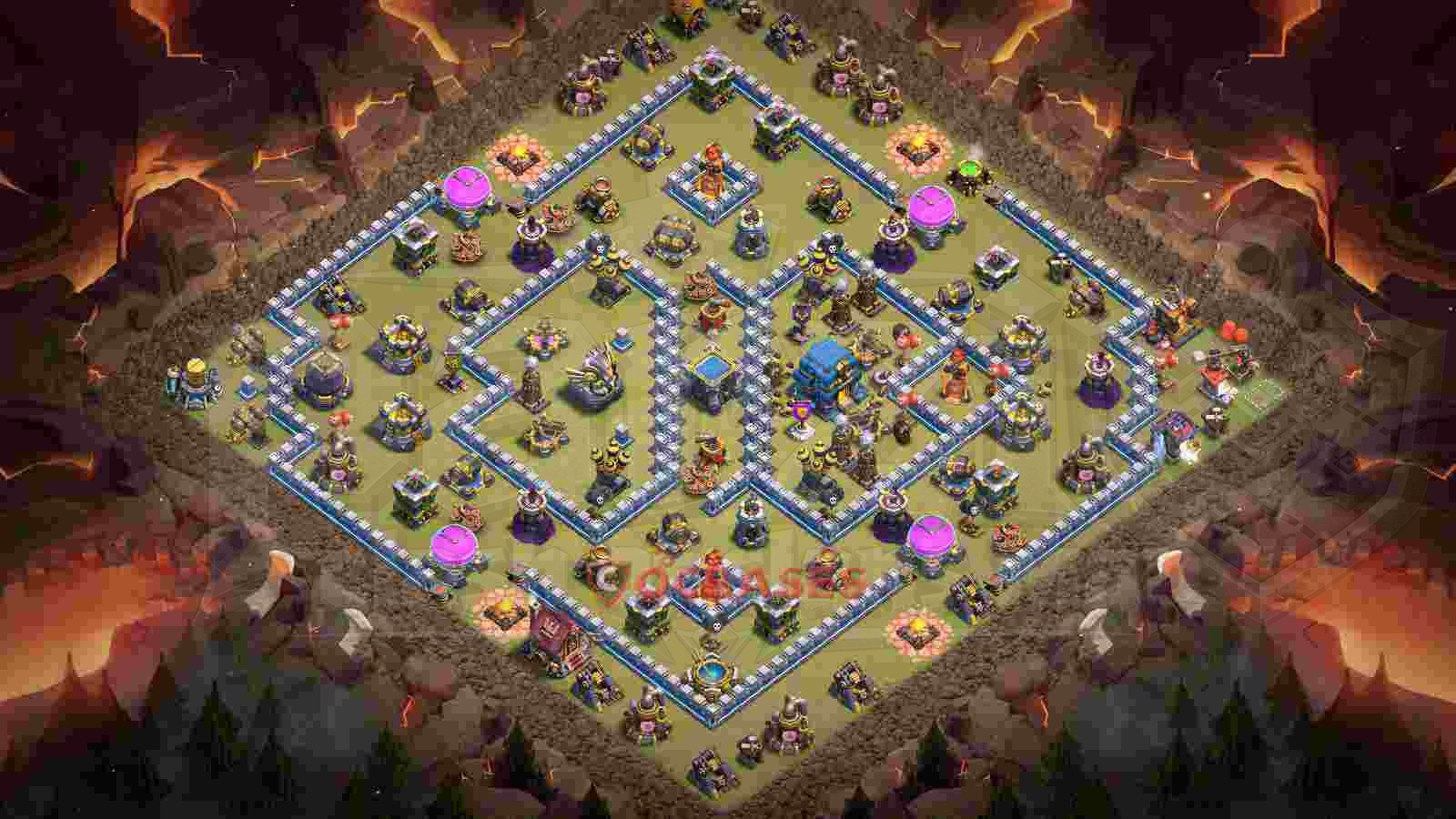 TH12 War Base #107