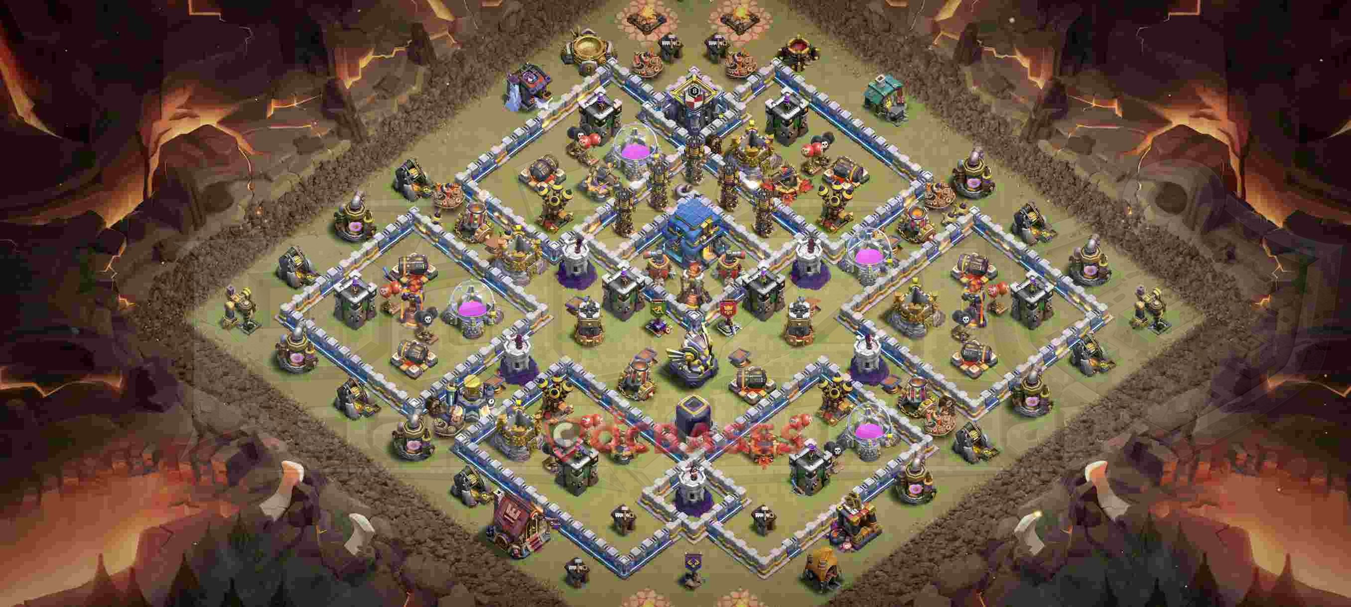 TH12 War Base #104