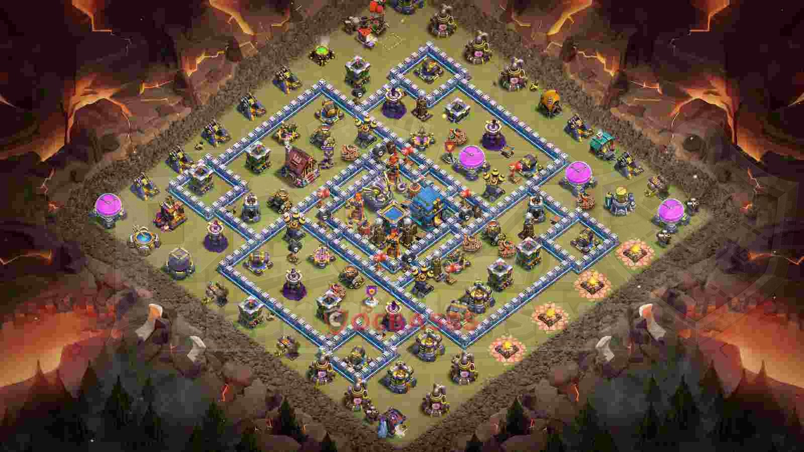 TH12 War Base #105