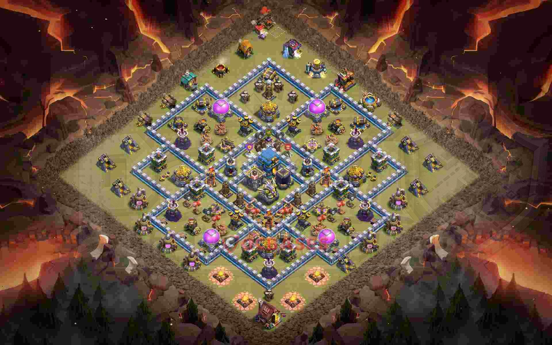 TH12 War Base #106