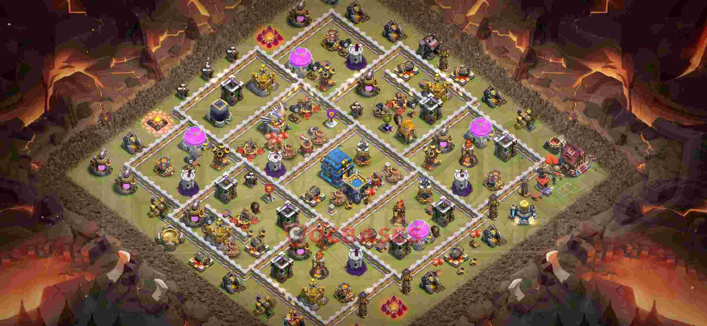 TH12 War Base #123