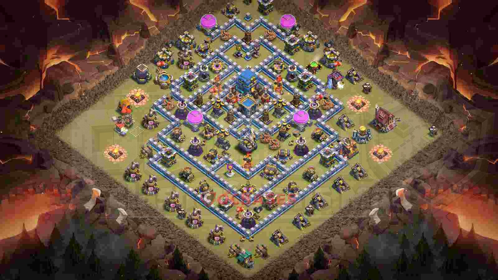TH12 War Base #122
