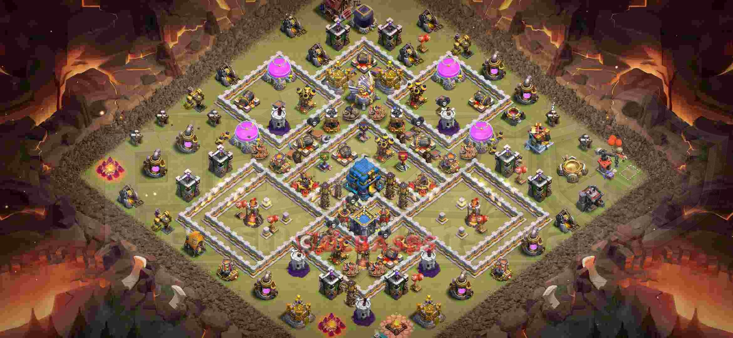 TH12 War Base #117