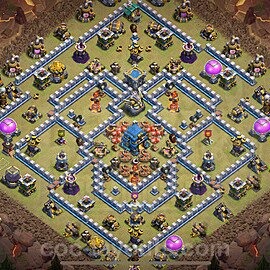 TH12 Legend League Base #136
