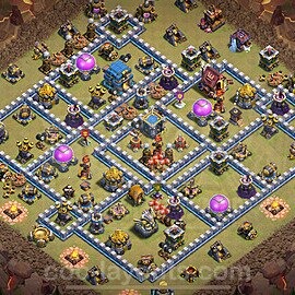 TH12 CWL Base · Hybrid #186
