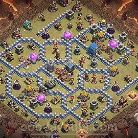 TH12 CWL Base · Anti 3 / Anti Air #133