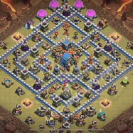 TH12 CWL Base · Anti 2 / Anti Air #182