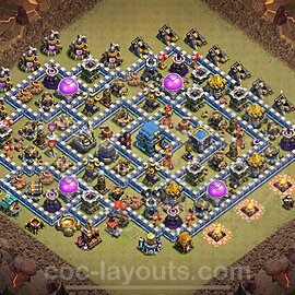 TH12 CWL Base · Hybrid #196