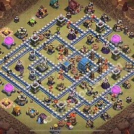TH12 CWL Base · Anti 3 / Anti Air #139