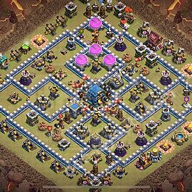 TH12 CWL Base · Anti Air #155