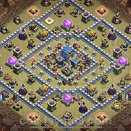 TH12 Legend League Base #132