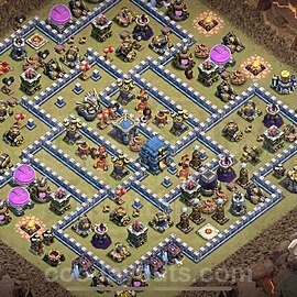 TH12 CWL Base · Anti 3 / Anti Air #171