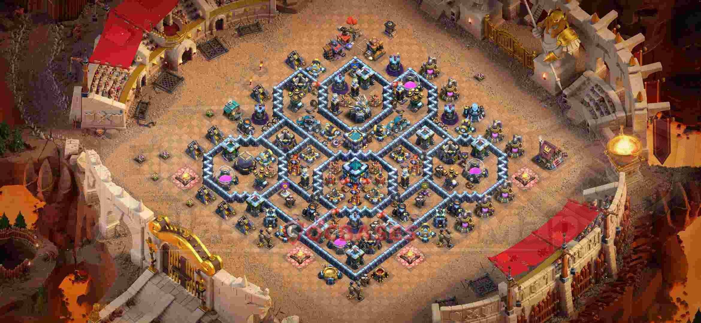 TH13 War Base #209