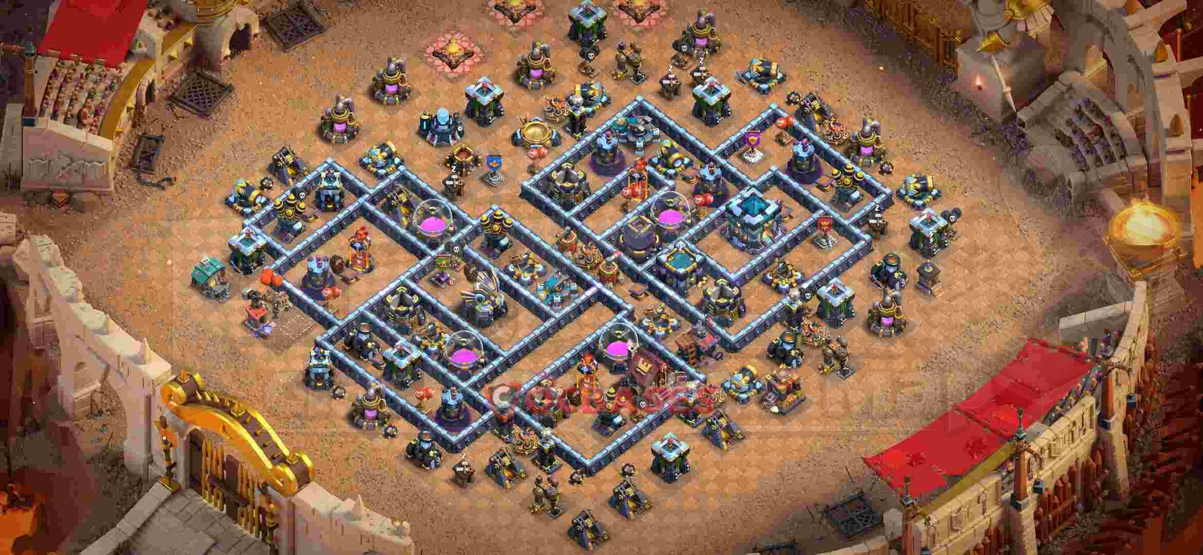 TH13 War Base #207