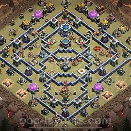 TH13 CWL Base · Anti 2 / Anti Air #268