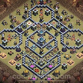 TH13 CWL Base · Anti 2 / Anti Air #292