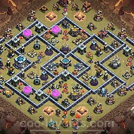 TH13 CWL Base · Anti Air #256
