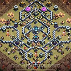 TH13 CWL Base · Anti 2 / Anti Air #234