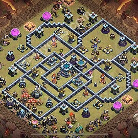 TH13 CWL Base · Anti Air / Hybrid #258
