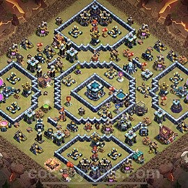 TH13 CWL Base · Hybrid #278