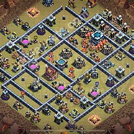 TH13 Legend League Base · Anti 3 #296