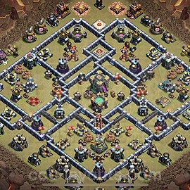 TH14 Legend League Base · Anti 2 #345