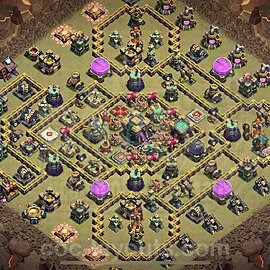TH14 Legend League Base · Anti 3 #363