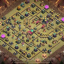 TH14 CWL Base · Anti 3 / Anti Air #384