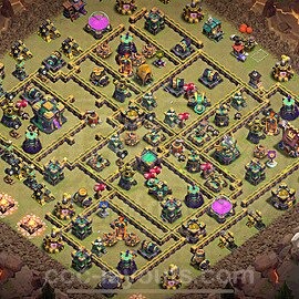TH14 CWL Base · Anti 2 / Anti Air #350