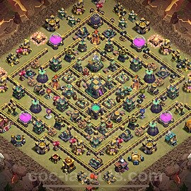 TH14 Legend League Base · Anti 2 #332