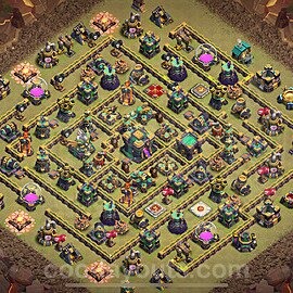 TH14 Legend League Base · Anti 2 #380