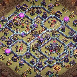 TH15 CWL Base · Anti 3 / Anti Air #450