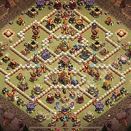 TH16 CWL Base · Anti 3 / Anti Air #528