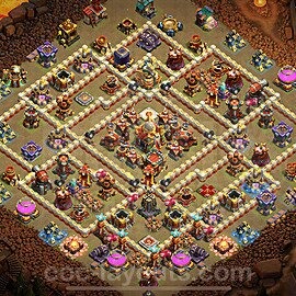 TH16 CWL Base · Anti 2 / Anti Air #529