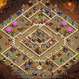 TH16 CWL Base · Anti 3 / Anti Air #544
