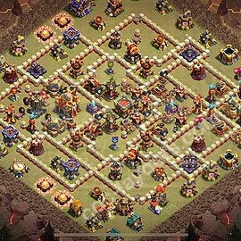 TH16 CWL Base · Anti 2 / Anti Air #533