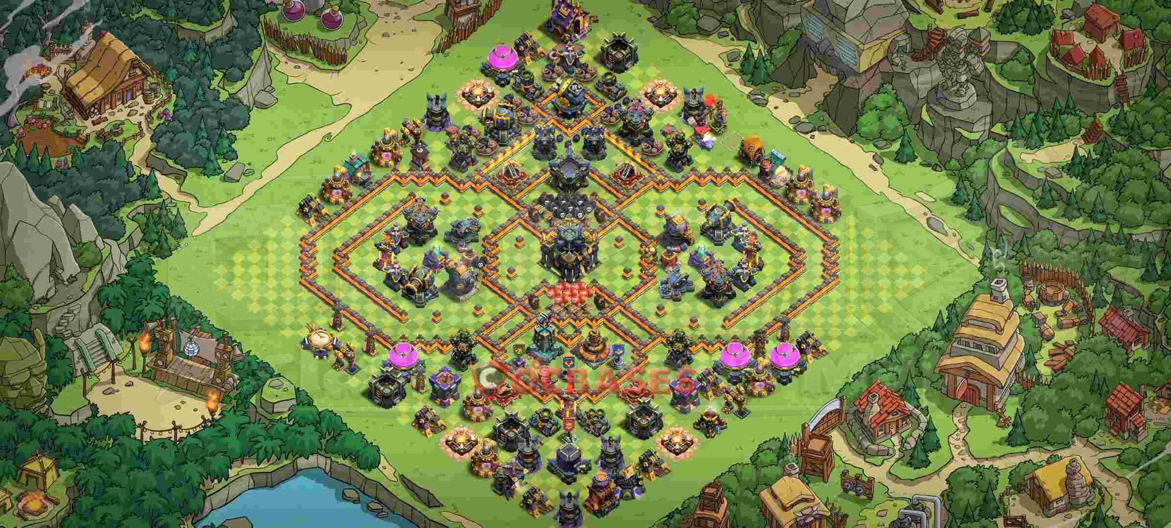 TH17 War Base #607