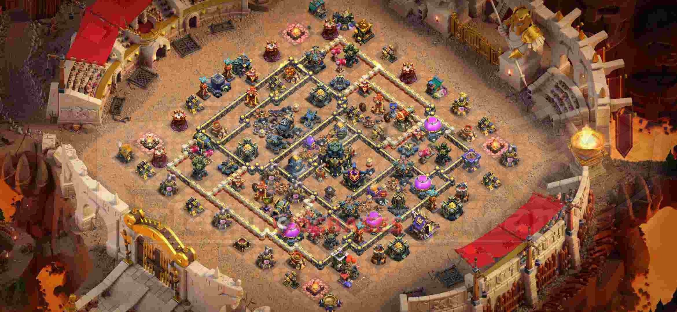 TH17 War Base #611