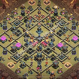 TH17 CWL Base · Anti 2 / Anti Air #667