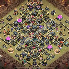TH17 CWL Base · Anti 2 / Anti Air #634