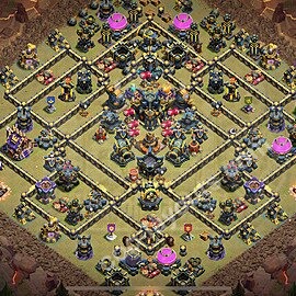 TH17 Legend League Base · Anti 2 #652