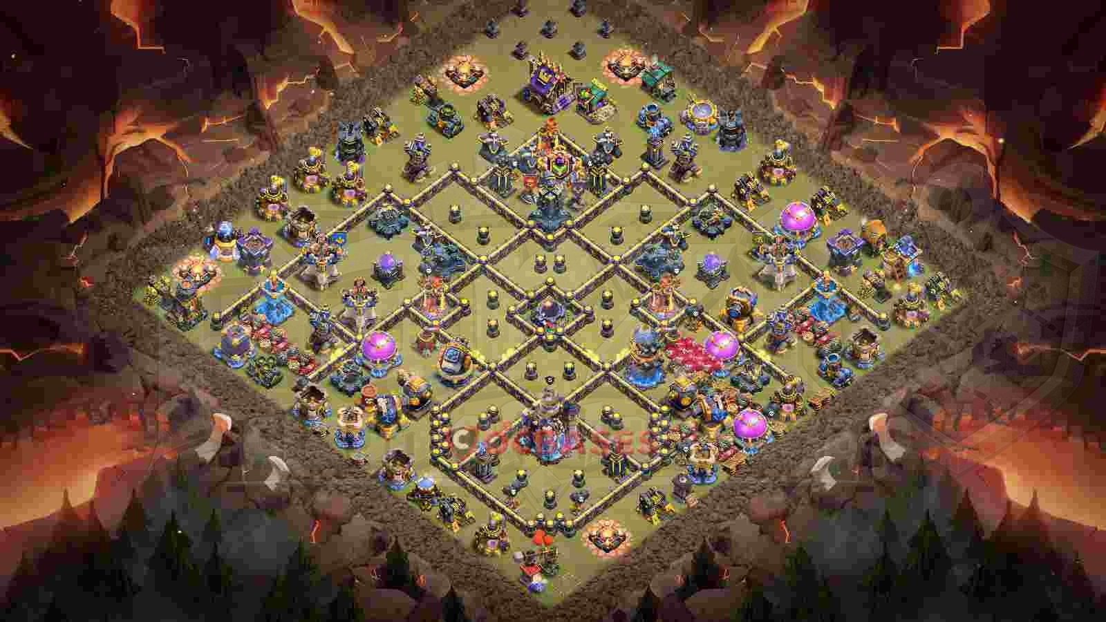 TH18 War Base #717