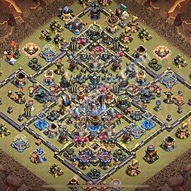 TH18 CWL Base · Anti 2 / Anti Air #804
