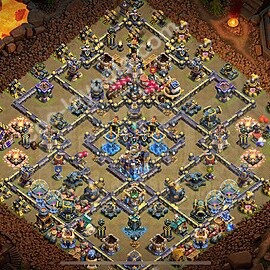 TH18 Legend League Base #754
