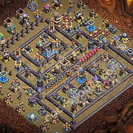 TH18 CWL Base · Anti 3 / Anti Air #885